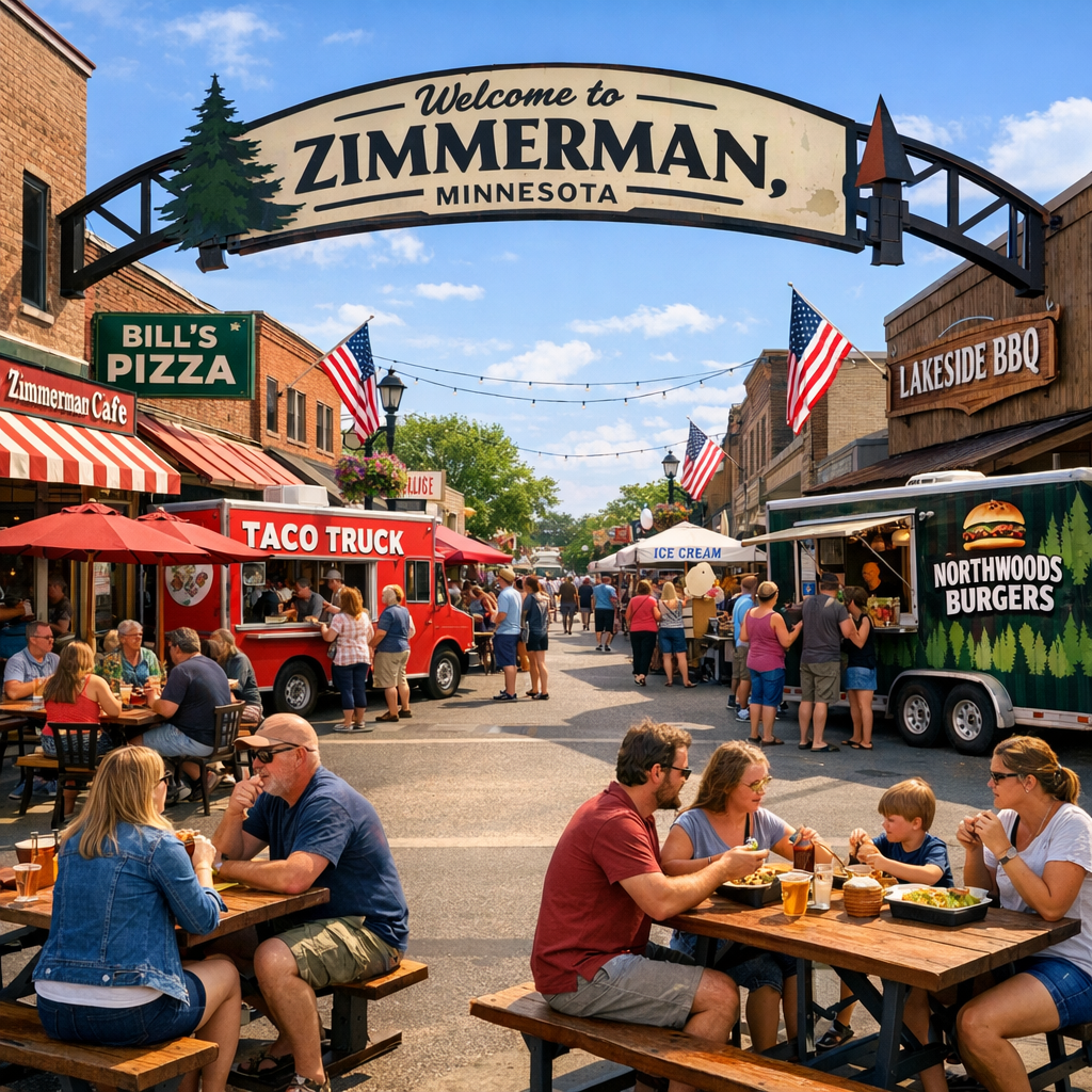 Exploring Zimmerman’s Culinary Scene: Local Favorites and New Additions