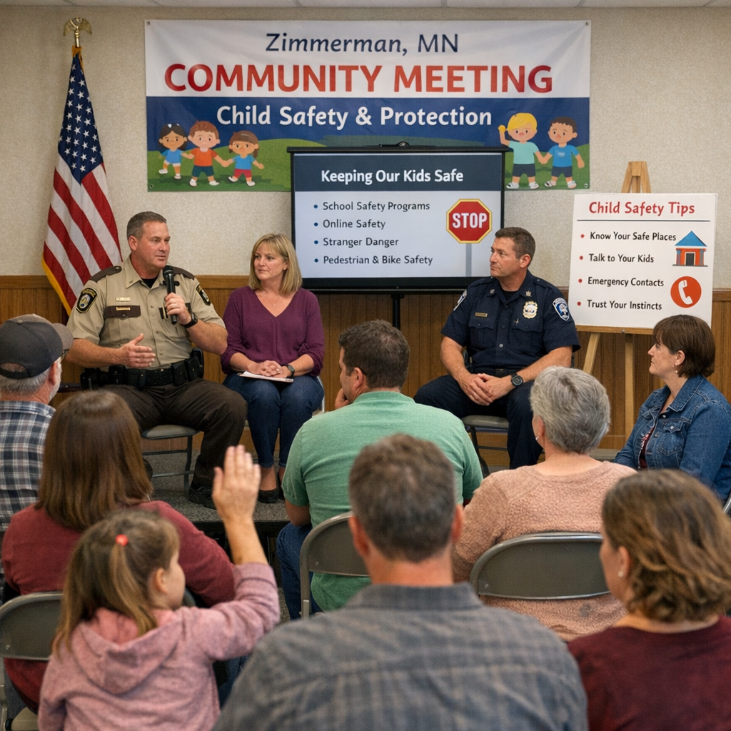 Zimmerman Community Unites to Ensure Child Safety After Recent Incident