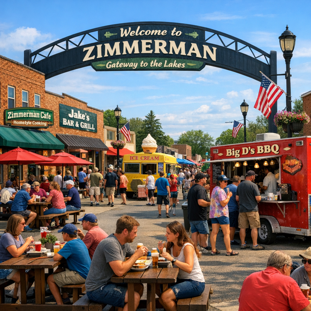 Exploring Zimmerman’s Culinary Scene: New Eateries and Local Favorites