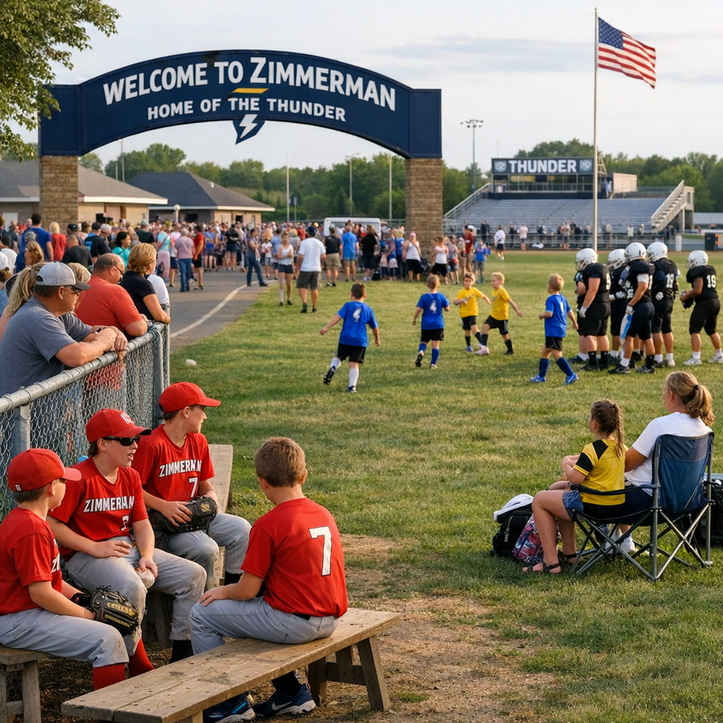 Zimmerman Sports Scene: A Community United by Athletics