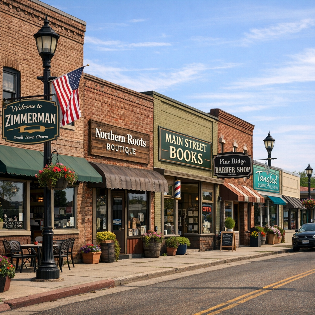 How Small Businesses Shape Zimmerman’s Economic Landscape